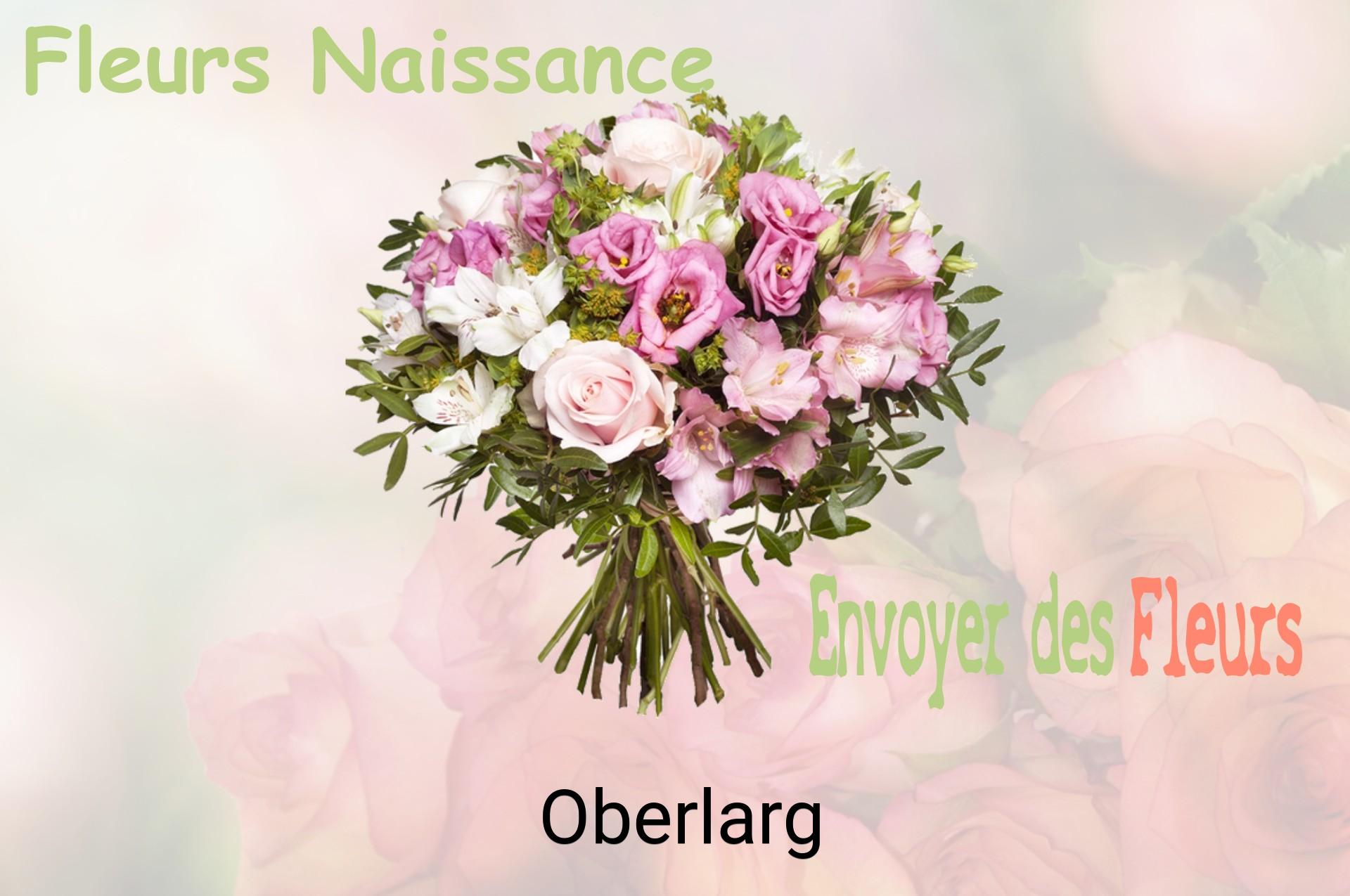 Bouquet de fleurs de naissance livré à Oberlarg